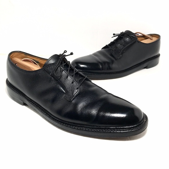 Vtg Florsheim Imperial Mens Black Cordovan 92611 Pebbled Dress Shoes Size 13 A main image 6